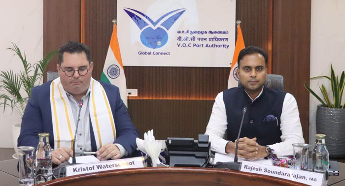 VO Chidambaranar Port Authority welcomes Kristof Waterschoot